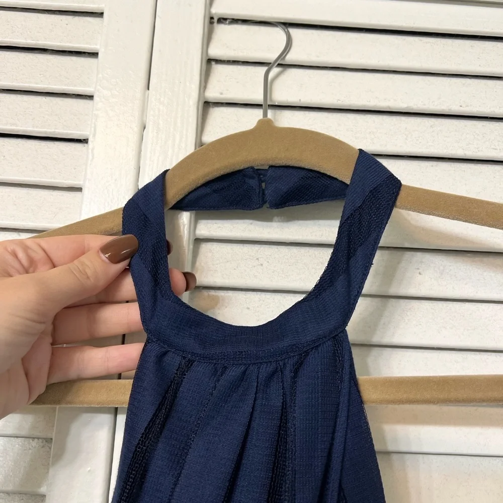 Amur Twilight Blue Leonie Halter Dress - Picture 4 of 7